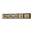 Troy Lighting Runyan PATINA BRASS/SOFT BLACK 28.75W x 28.75L x 4.75H Accessory