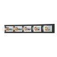 Troy Lighting Runyan Polished Chrome/soft Black 28.75W x 28.75L x 4.75H Accessory