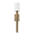 Troy Lighting Monty PATINA BRASS 5W x 5L x 25H Wall Sconce