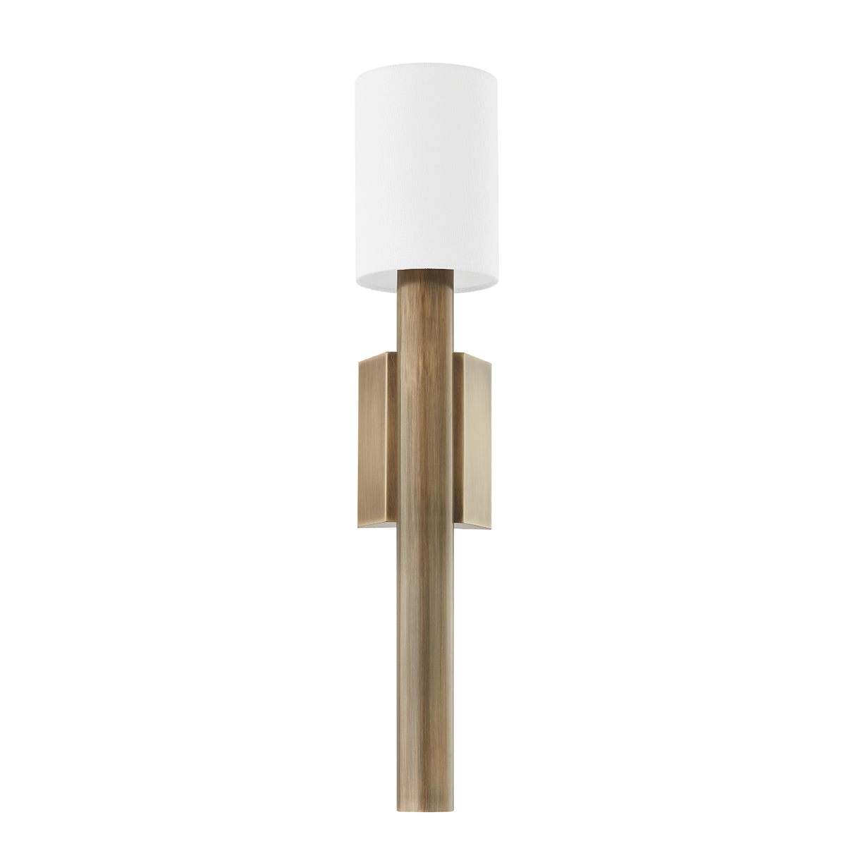 Troy Lighting Monty PATINA BRASS 5W x 5L x 25H Wall Sconce
