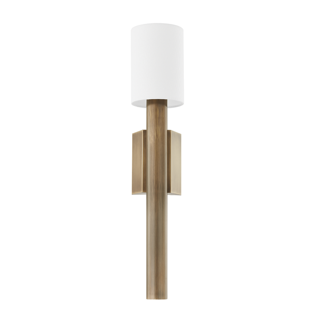 Troy Lighting Monty PATINA BRASS 5W x 5L x 25H Wall Sconce