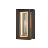 Troy Lighting Lowry TEXTURED BRONZE/PATINA BRASS 6.5W x 6.5L x 13.5H Wall Sconce