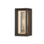 Troy Lighting Lowry TEXTURED BRONZE/PATINA BRASS 6.5W x 6.5L x 13.5H Wall Sconce