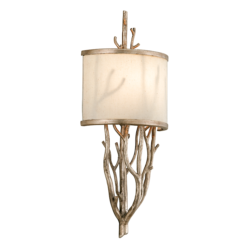 Troy Lighting Whitman VIENNA BRONZE 7.75W x 18H Wall Sconce