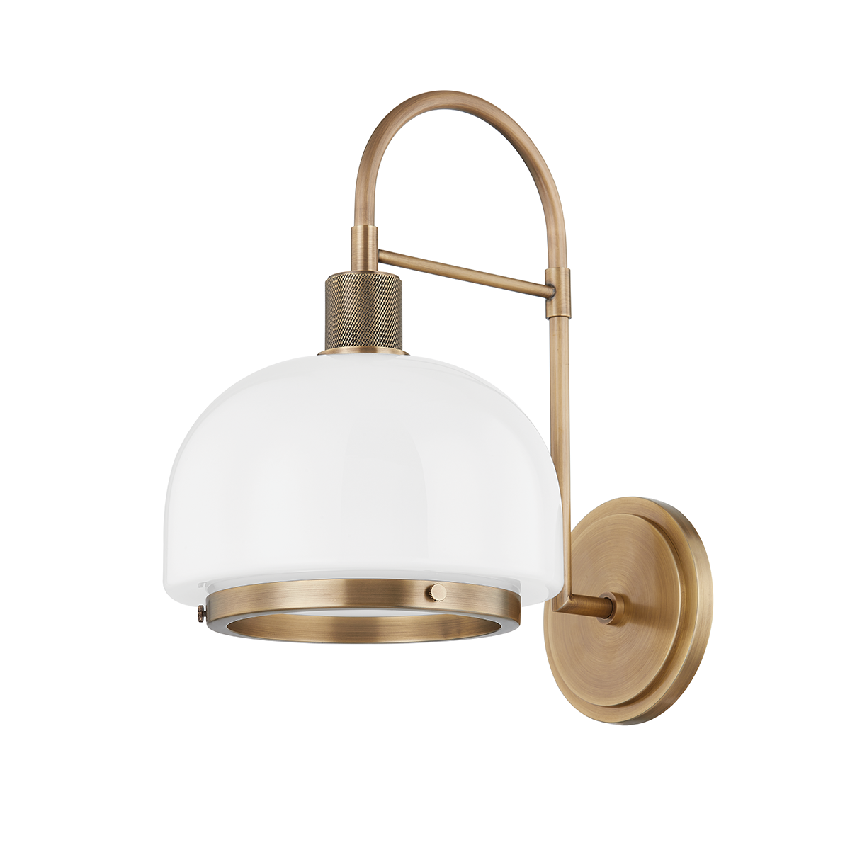 Troy Lighting Bradbury PATINA BRASS 9W x 9L x 14.75H Wall Sconce