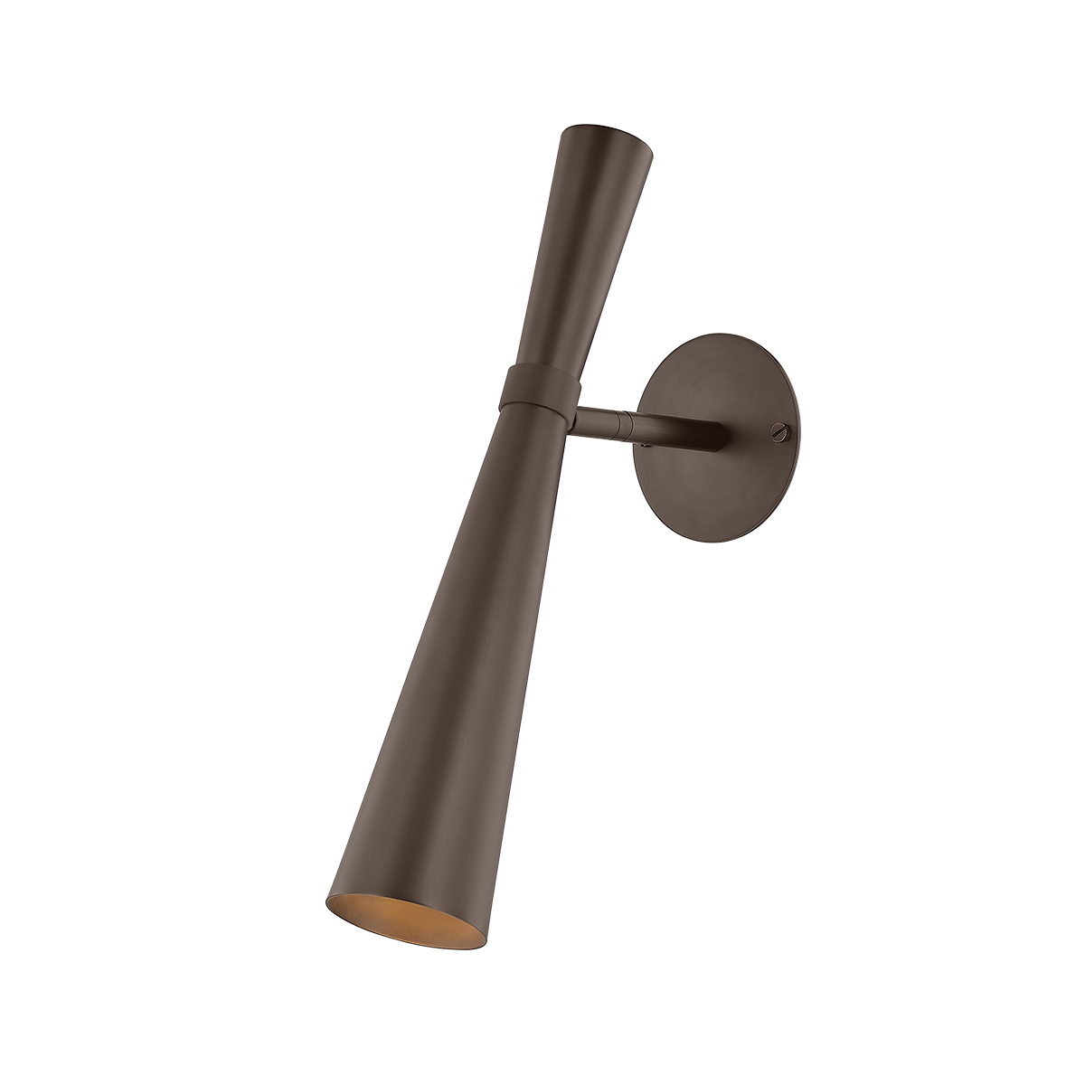 Troy Lighting Dieter BRONZE 3.25W x 3.25L x 16.25H Wall Sconce