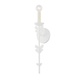 Troy Lighting Florian GESSO WHITE 4.75W x 4.75L x 17.5H Wall Sconce