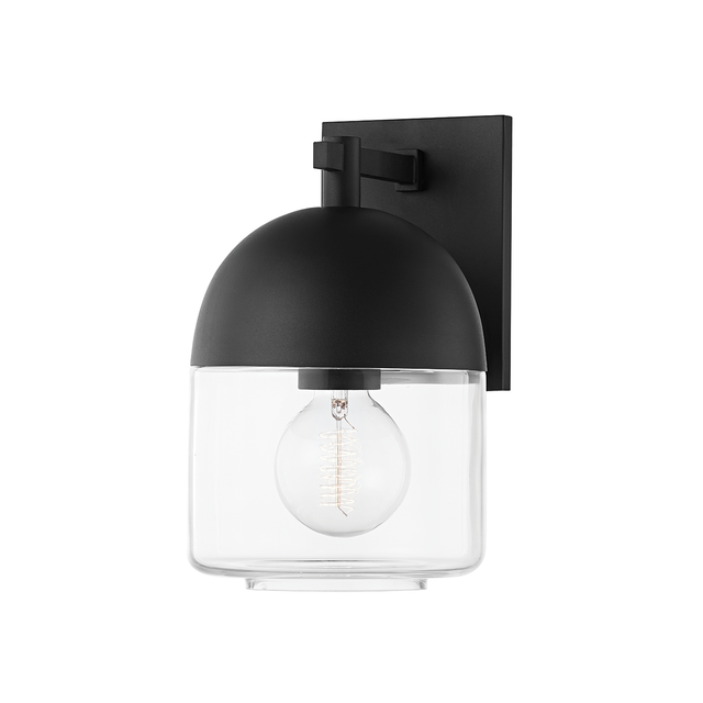 Troy Lighting Zephyr TEXTURED BLACK 7W x 7L x 11.25H Wall Sconce