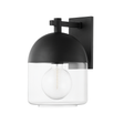 Troy Lighting Zephyr TEXTURED BLACK 9.5W x 9.5L x 15H Wall Sconce
