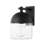 Troy Lighting Zephyr TEXTURED BLACK 9.5W x 9.5L x 15H Wall Sconce