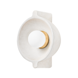 Troy Lighting Modesto Vintage Gold Leaf 8W x 8L x 10H Wall Sconce