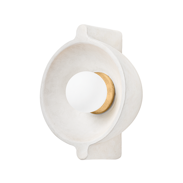 Troy Lighting Modesto Vintage Gold Leaf 8W x 8L x 10H Wall Sconce