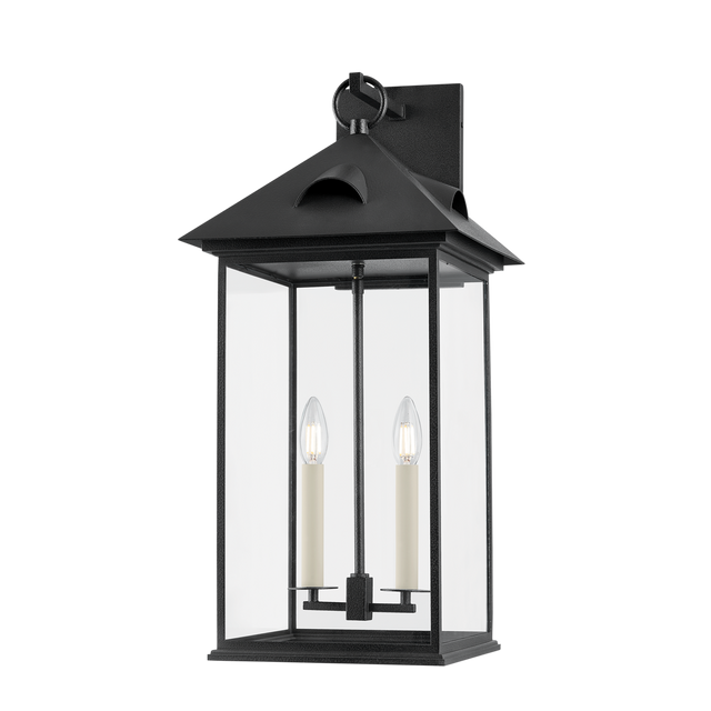 Troy Lighting Corning FORGED IRON 11.5W x 11.5L x 23H Garden Stool