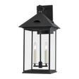 Troy Lighting Corning FORGED IRON 13W x 13L x 28H Garden Stool