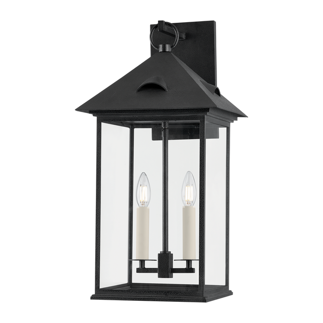 Troy Lighting Corning FORGED IRON 13W x 13L x 28H Garden Stool