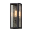 Troy Lighting Dixon VIENNA BRONZE 6.5W x 6.5L x 16.75H Wall Sconce