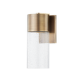 Troy Lighting Pristine PATINA BRASS 5.25W x 5.25L x 12.75H Wall Sconce