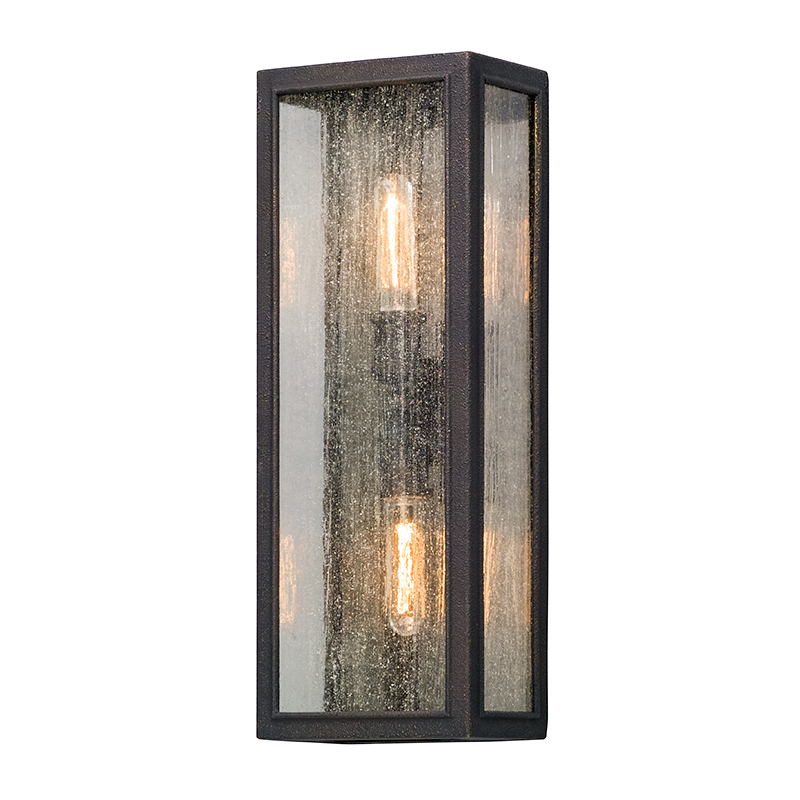 Troy Lighting Dixon VINTAGE BRONZE 8W x 8L x 22H Wall Sconce
