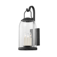 Troy Lighting Napa County FRENCH IRON 9.25W x 9.25L x 23.75H Wall Sconce
