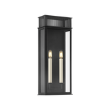 Troy Lighting Gridley TEXTURED BLACK 9.25W x 9.25L x 22.25H Garden Stool