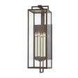 Troy Lighting Beckham TEXTURED BRONZE 10W x 10L x 34H Garden Stool