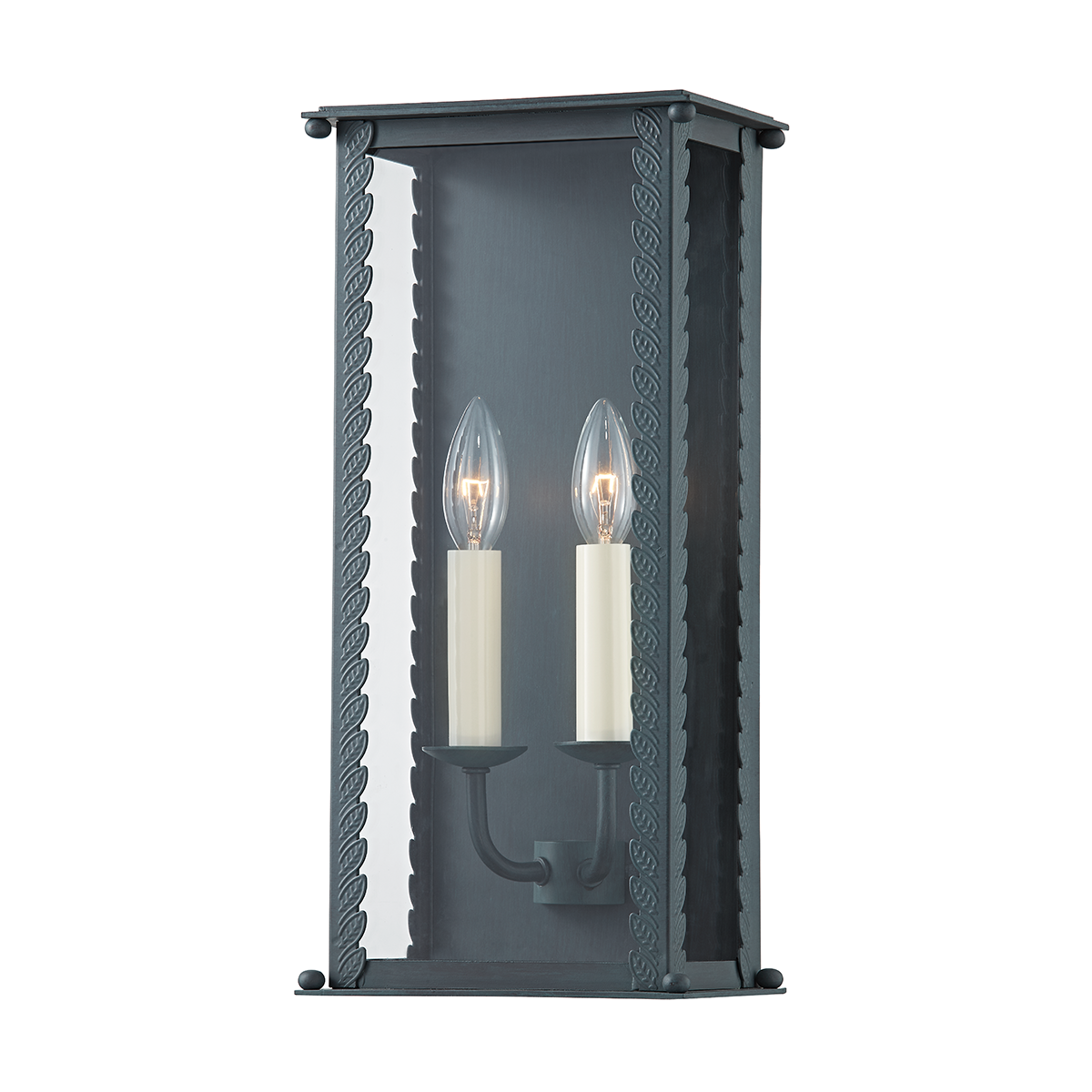 Troy Lighting Zuma VERDIGRIS 7.75W x 7.75L x 16.5H Wall Sconce