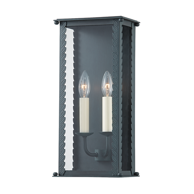 Troy Lighting Zuma VERDIGRIS 7.75W x 7.75L x 16.5H Wall Sconce