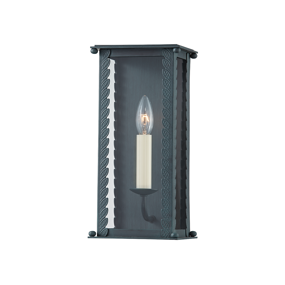 Troy Lighting Zuma VERDIGRIS 6.25W x 6.25L x 13H Wall Sconce
