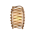 Troy Lighting Balboa TEXTURED BRONZE 10.25W x 10.25L x 14.5H Wall Sconce