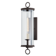 Troy Lighting Aiden TEXTURED BRONZE 7W x 7L x 26.25H Wall Sconce
