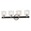 Troy Lighting Munich CARBIDE BLK & POL NICKEL 26.5W x 26.5L x 8.5H Accessory