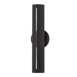 Troy Lighting Brandon TEXTURED BLACK 3.13W x 3.13L x 17.75H Wall Sconce