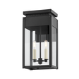 Troy Lighting Braydan TEXTURED BLACK 9W x 9L x 17H Garden Stool