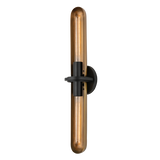 Troy Lighting Tuscon PATINA BRASS 5W x 5L x 25.5H Wall Sconce