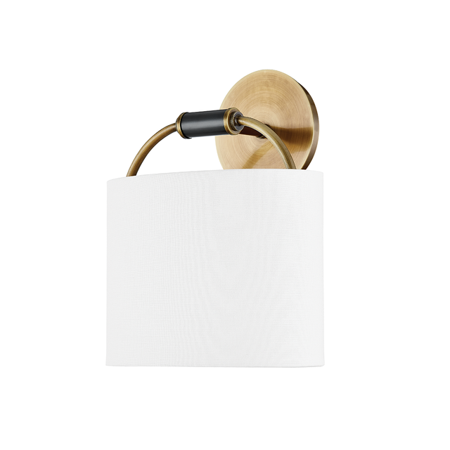 Troy Lighting Pete PATINA BRASS 9.75W x 9.75L x 11.75H Wall Sconce