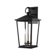 Troy Lighting Soren TEXTURED BLACK 11W x 11L x 23H Wall Sconce