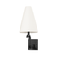 Troy Lighting Melor FORGED IRON 6.5W x 6.5L x 17H Wall Sconce