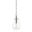 Hudson Valley Lighting Ivy Polished Nickel 7.5W x 7.5L x 14.75H Pendant