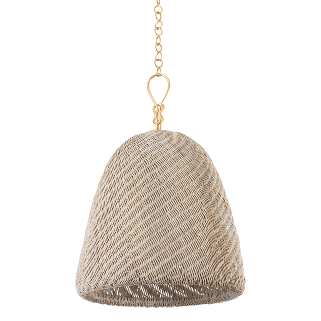 Hudson Valley Lighting REINA Gold Leaf 21W x 21L x 30H Pendant