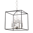 Hudson Valley Lighting Richie Polished Nickel/black 18W x 18L x 32.5H Candleholder