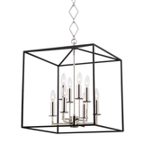 Hudson Valley Lighting Richie Polished Nickel/black 18W x 18L x 32.5H Candleholder
