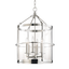 Hudson Valley Lighting Ren Polished Nickel 17.5W x 17.5L x 25.25H Candleholder