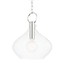 Hudson Valley Lighting LINA Polished Nickel 16.75W x 16.75L x 19.5H Pendant