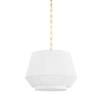 Hudson Valley Lighting DEBI Aged Brass 18W x 18L x 16.25H Pendant