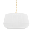 Hudson Valley Lighting DEBI Aged Brass 30.5W x 30.5L x 18.75H Pendant