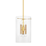 Hudson Valley Lighting Barlow Aged Brass 10.75W x 10.75L x 16H Candleholder