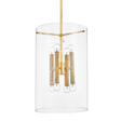 Hudson Valley Lighting Barlow Aged Brass 14.75W x 14.75L x 21.5H Candleholder