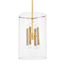 Hudson Valley Lighting Barlow Aged Brass 14.75W x 14.75L x 21.5H Candleholder