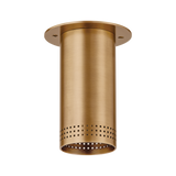Troy Lighting Berg PATINA BRASS 4.75W x 4.75L x 6.25H Flush Mount