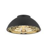 Troy Lighting Eclipse Soft Black 11.75W x 11.75L x 5.75H Flush Mount